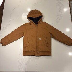 Carhartt Tan Hooded Jacket